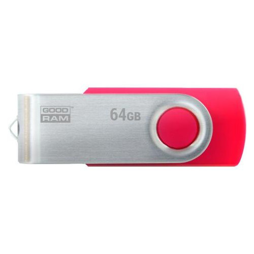 Флеш-накопичувач USB 3.0 64Gb GoodRam Twister Red (UTS3-0640R0R11) фото №1