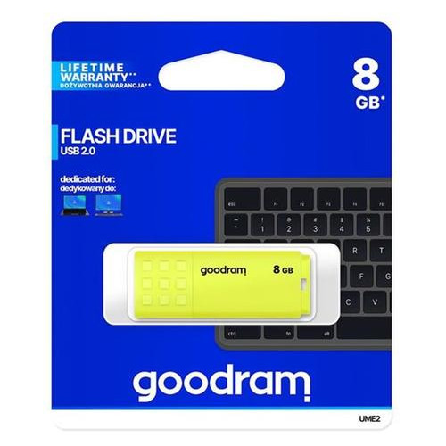 Флешка USB 8GB Goodram UME2 Yellow (UME2-0080Y0R11) фото №4
