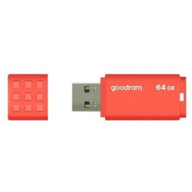 Флеш USB 3.0 64GB GoodRam UME3 Orange (UME3-0640O0R11) фото №1