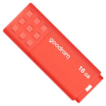USB флеш накопичувач Goodram 16GB UME3 Orange USB 3.0 (UME3-0160O0R11) фото №1