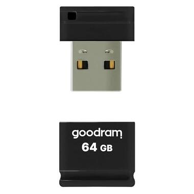 Флешка GoodRAM 64GB USB 2.0 UPI2 Black, Retail (UPI2-0640K0R11) фото №4