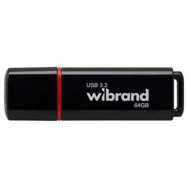 USB флеш накопитель Wibrand 64GB Scarab Black USB 3.2 (WI3.2/SC64P11B) фото №1