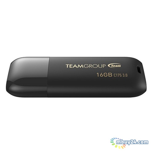 Флеш USB 3.1 16 ГБ Team C175 Pearl Black (TC175316GB01) фото №1