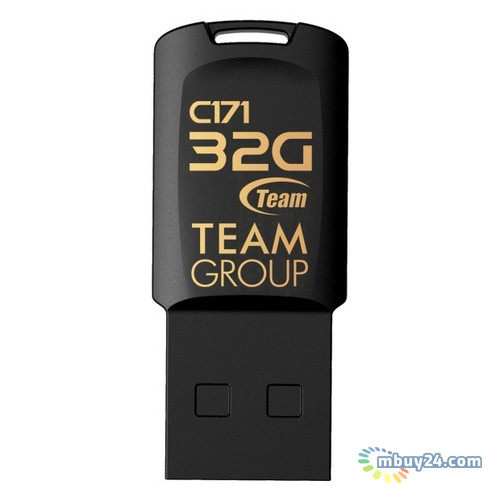 Flash USB Team 32GB C171 Black (TC17132GB01) фото №1