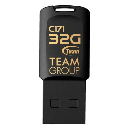 USB флеш накопитель Team 32GB C171 Black USB 2.0 (TC17132GB01) фото №2