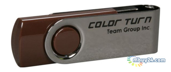 Flash USB Team Color Turn 8GB Brown (TE9028GN01) фото №2