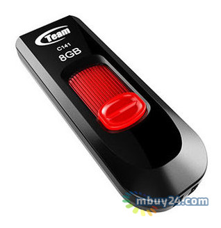 Флешка USB Team C141 8GB Red (TC1418GR01) фото №1