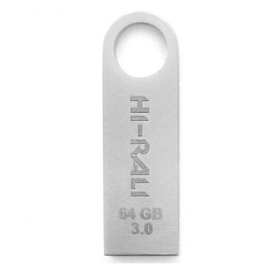 Флеш накопичувач USB 3.0 Hi-Rali Shuttle 64 GB Срібна фото №2