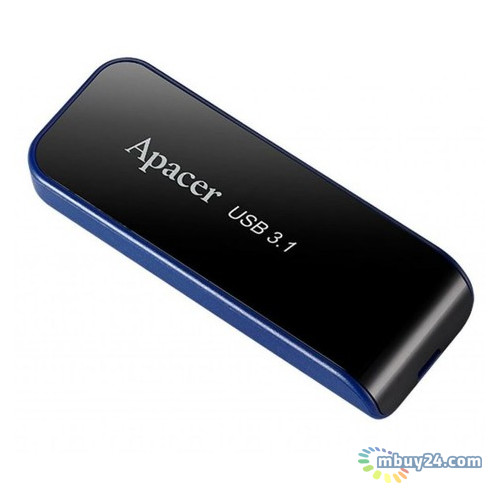 Флеш-накопичувач USB Apacer 32GB AH356 Black (AP32GAH356B-1) фото №2