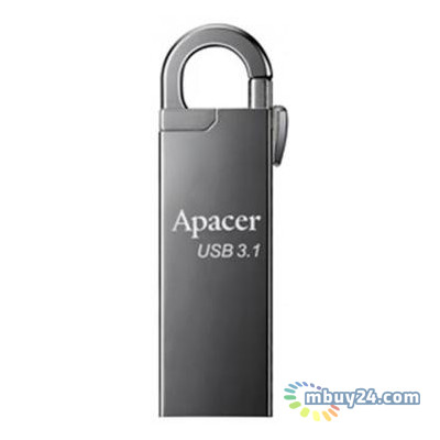 Флеш накопичувач Apacer 32GB AH15A Ashy USB 3.1 (AP32GAH15AA-1) фото №1