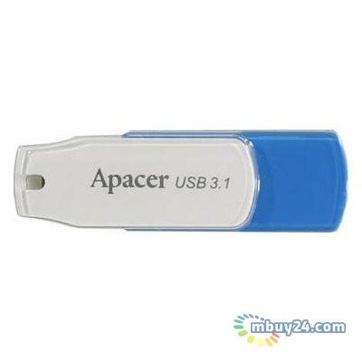 Флеш накопичувач Apacer 32GB AH357 Blue USB 3.1 (AP32GAH357U-1) фото №1