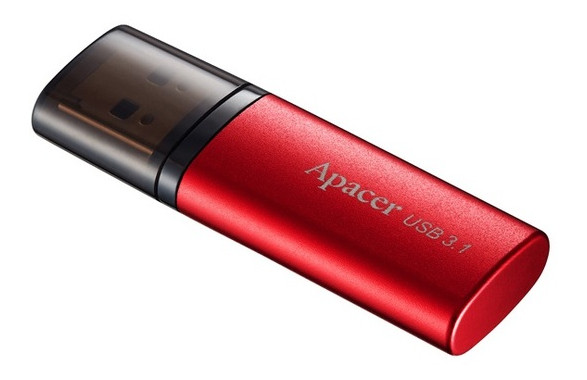 Флеш-накопичувач Apacer AH25B 16GB USB3.1 Red (AP16GAH25BR-1) фото №3