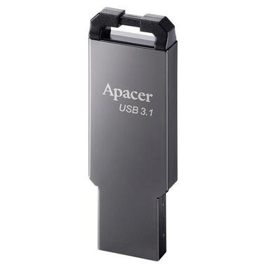 Флеш-накопичувач Apacer AH360 32GB USB3.1 Ashy (AP32GAH360A-1) фото №2