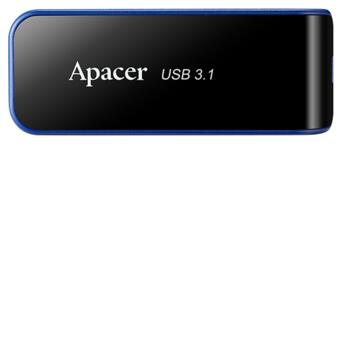 Флеш пам'ять USB Apacer AH356 32GB USB3.0 Black фото №1