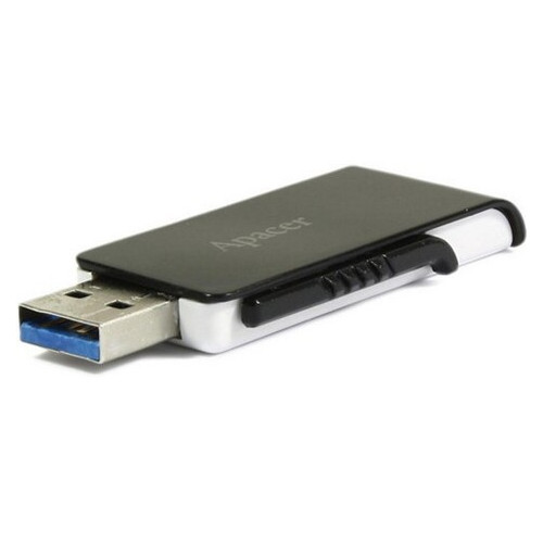 Флеш-накопичувач Apacer USB3.1 Gen.1 AH350 32GB Black (AP32GAH350B-1) фото №3