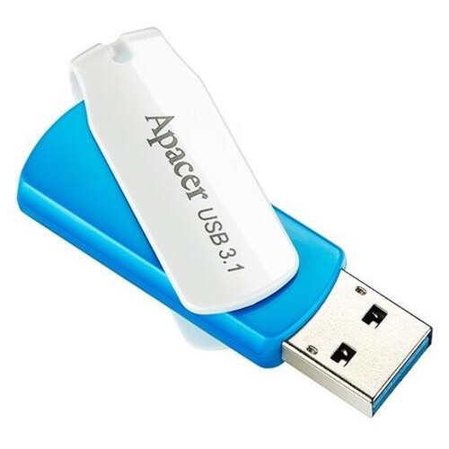 Flash USB3.1 32GB Apacer AH357 Blue/White (AP32GAH357U-1) фото №3