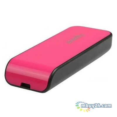 Флеш-накопичувач USB Apacer 16GB AH334 pink USB 2.0 (AP16GAH334P-1) фото №3