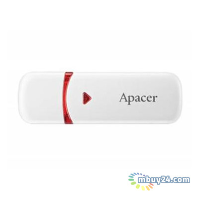 Флешка Apacer 64GB AH333 біла USB 2.0 (AP64GAH333W-1) фото №1