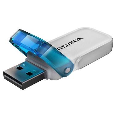Флешка A-DATA AUV 240 USB2.0 64GB White (AUV240-64G-RWH) фото №2