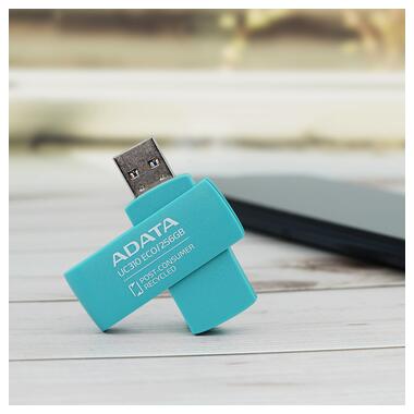 Флеш накопичувач A-DATA UC310 USB 3.2 Gen 1 (USB 3.0) 128GB Green (UC310E-128G-RGN) фото №7