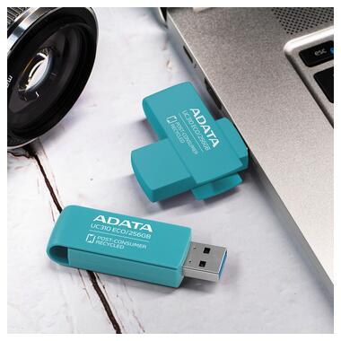 Флеш накопичувач A-DATA UC310 USB 3.2 Gen 1 (USB 3.0) 128GB Green (UC310E-128G-RGN) фото №4