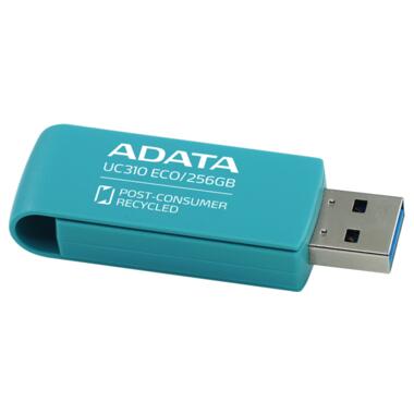 Флеш накопичувач A-DATA UC310 USB 3.2 Gen 1 (USB 3.0) 128GB Green (UC310E-128G-RGN) фото №3