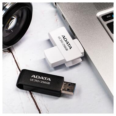 Флеш накоплювач A-DATA UC310 USB 3.2 Gen 1 (USB 3.0) 256GB Black (UC310-256G-RBK) фото №7
