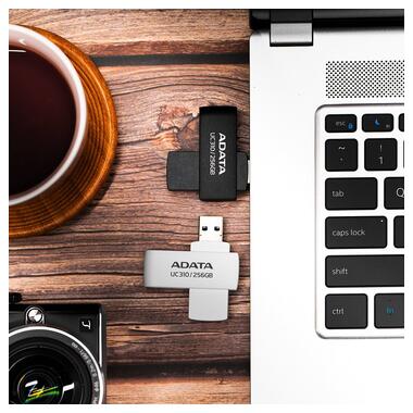 Флеш накоплювач A-DATA UC310 USB 3.2 Gen 1 (USB 3.0) 256GB Black (UC310-256G-RBK) фото №4