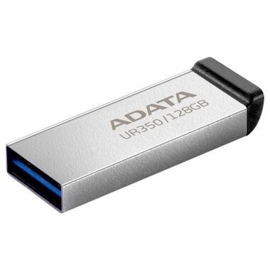 USB флеш накопитель ADATA 128GB UR 350 Silver/Black USB 3.2 (UR350-128G-RSR/BK) фото №3