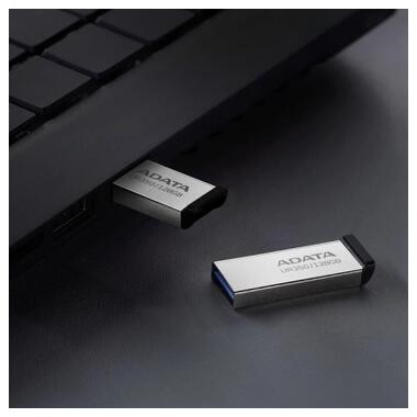 USB флеш накопитель ADATA 128GB UR 350 Silver/Black USB 3.2 (UR350-128G-RSR/BK) фото №5