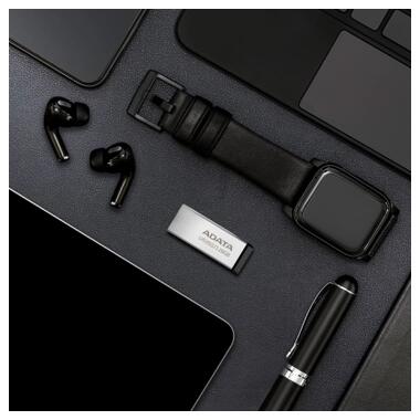 USB флеш накопитель ADATA 128GB UR 350 Silver/Black USB 3.2 (UR350-128G-RSR/BK) фото №6