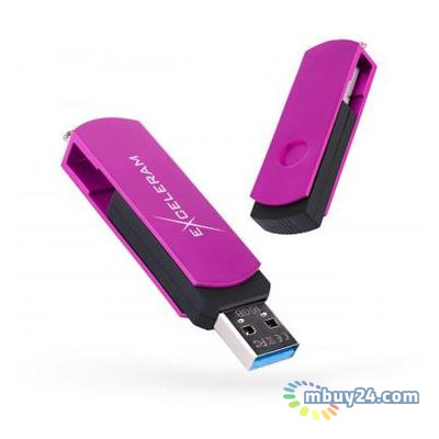 Флеш-накопичувач eXceleram 16GB P2 Series USB 3.1 Gen 1 Purple/Black (EXP2U3PUB16) фото №1