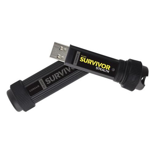 Флеш-накопитель USB Corsair 3.0 256GB Flash Survivor Stealth Grey (CMFSS3B-256GB) фото №3