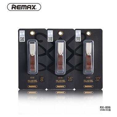 Флешка USB Remax Flash Disk RX-806 32GB срібна фото №4