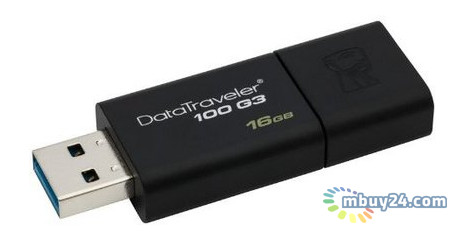 Флешка USB Kingston DT100 G3 16GB USB 3.0 (DT100G3/16GB) фото №1