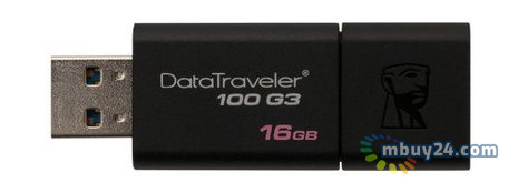 Флешка USB Kingston DT100 G3 16GB USB 3.0 (DT100G3/16GB) фото №5