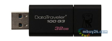 Флешка USB Kingston DT100 G3 32GB USB 3.0 (DT100G3 / 32GB) фото №7