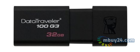 Флешка USB Kingston DT100 G3 32GB USB 3.0 (DT100G3 / 32GB) фото №6
