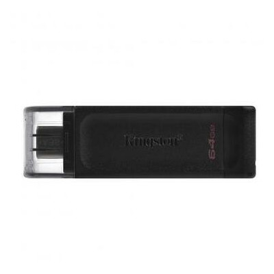 Флеш накопичувач Kingston 64GB DataTraveler 70 USB 3.2/Type-C (DT70/64GB) фото №1