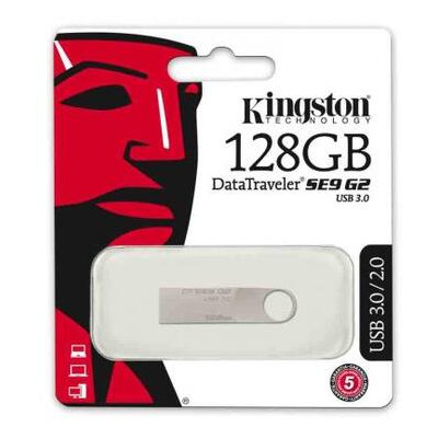 Флешка USB 3.1 128GB Kingston DataTraveler SE9 G2 (DTSE9G2/128GB) фото №3
