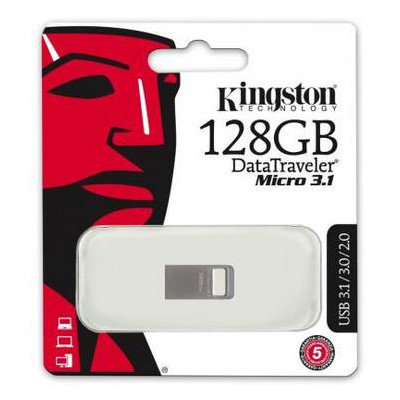 Флешка USB 3.1 128Gb Kingston DataTraveler Micro (DTMC3/128GB) фото №3