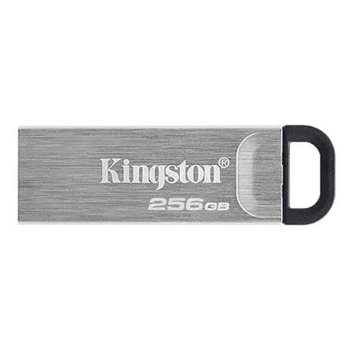 Флеш-накопичувач 3.2 256GB Kingston DataTraveler Kyson Silver/Black (DTKN/256GB) фото №1