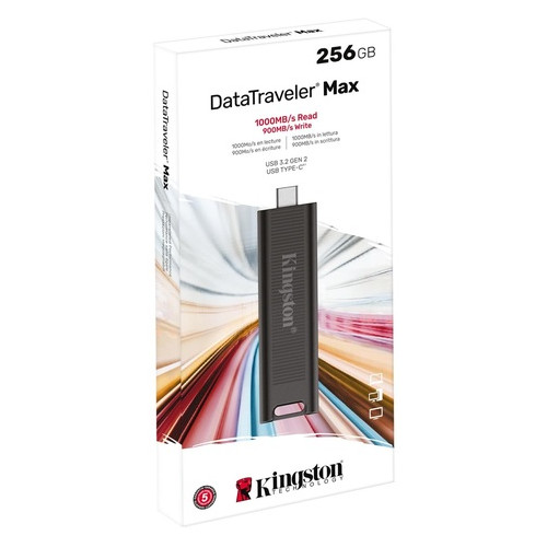 Накопичувач Kingston 256GB USB-C 3.2 Gen 1 DT Max (DTMAX/256GB) фото №7