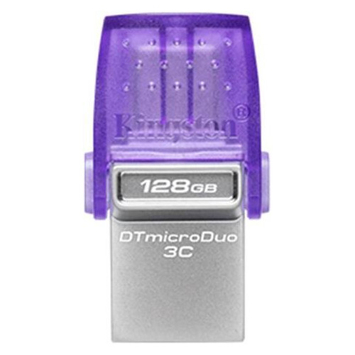Флеш-накопичувач USB3.2 128GB Type-C Kingston DataTraveler microDuo 3C (DTDUO3CG3/128GB) фото №2