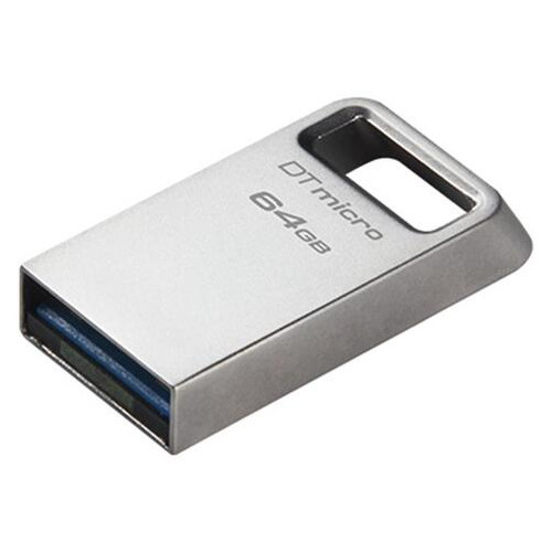 Флеш-накопичувач USB3.2 64GB Kingston DataTraveler Micro (DTMC3G2/64GB) фото №1