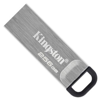 Флешка KINGSTON DT Kyson 256GB USB 3.2 Silver/Black фото №1