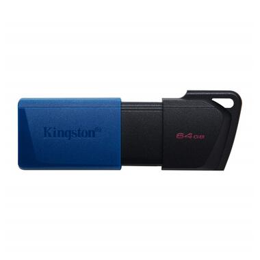 Флеш накоплювач Kingston DT Exodia M USB3.2 Gen.1 64GB Black/Blue (DTXM/64GB-2P) фото №1