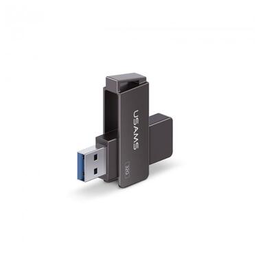 Флешка USAMS USB3.0 Rotatable High Speed Flash Drive 32GB US-ZB195 сіра фото №2