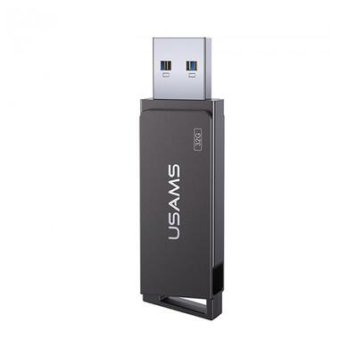 Флешка USAMS USB3.0 Rotatable High Speed Flash Drive 32GB US-ZB195 сіра фото №1