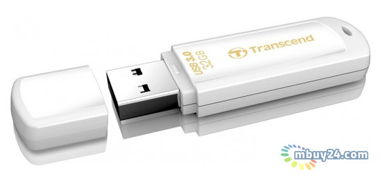 Флеш USB Transcend JetFlash 730 32GB USB 3.0 White (TS32GJF730) фото №4
